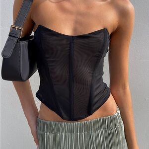 NWOT Princess Polly Azriel strapless bustier